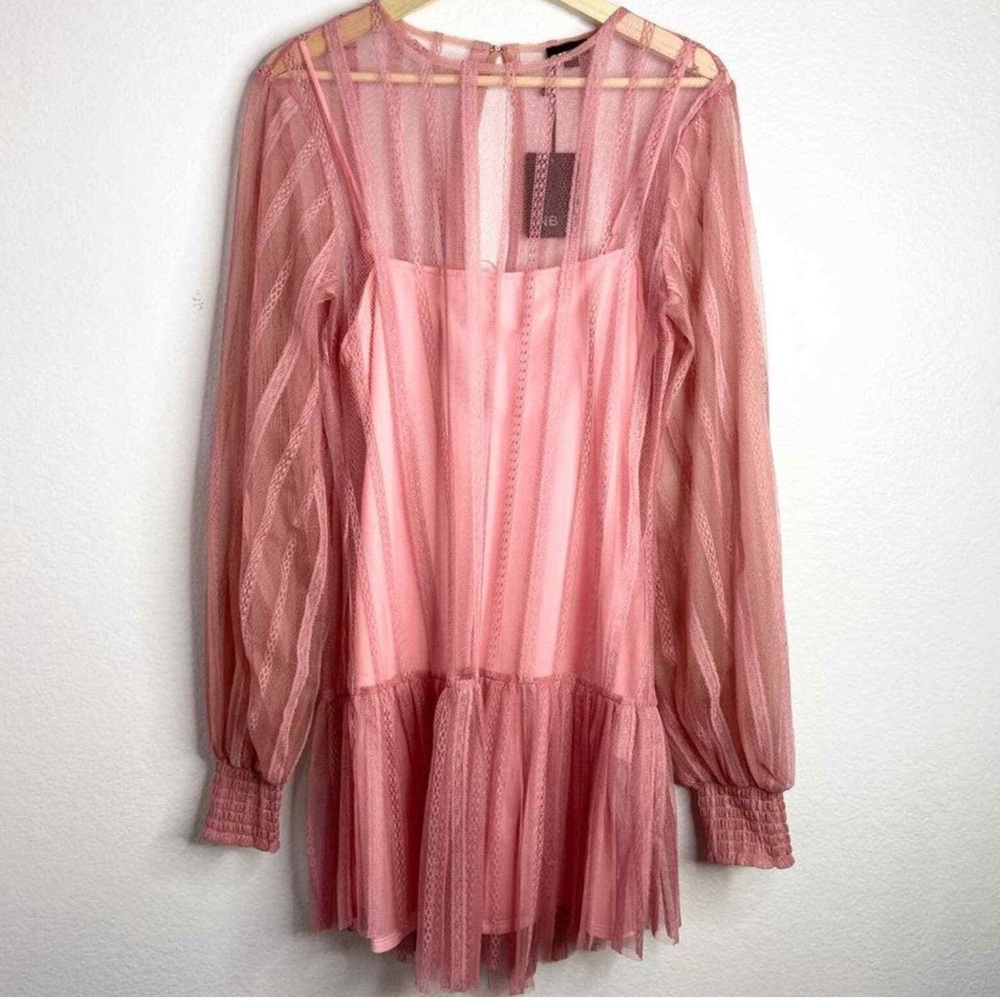 NBD Alma Mini Dress Size Small Blush Pink Size Small - Picture 6 of 7
